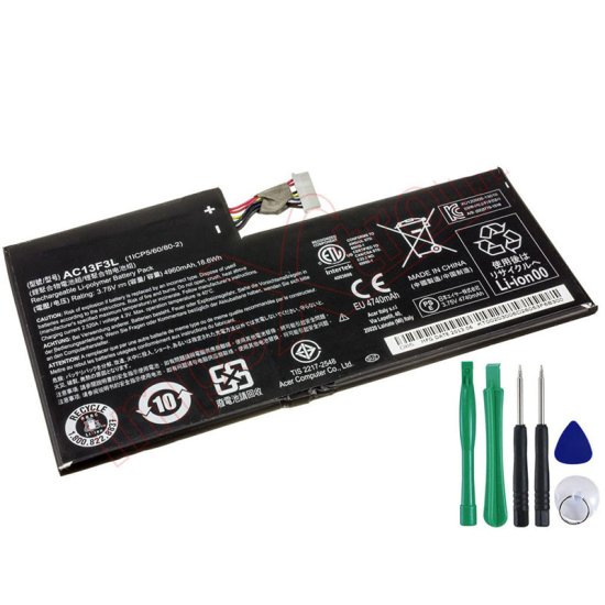 Original 18.6Wh Acer Iconia A1-810 Serie Battery