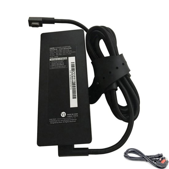 Original Razer Blade 15 Advanced 2019 RZ09-0288x 200W Charger Adapter