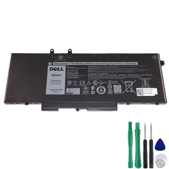 Original Dell Latitude 5400 P98G P98G001 68Wh Battery