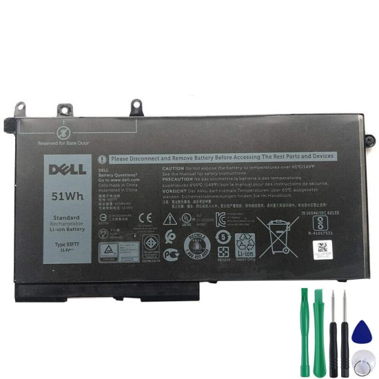 Original Dell Latitude 14 5480 P72G001 51Wh Battery