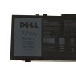 Original Dell Precision M7710 P29E P29E001 72Wh Battery