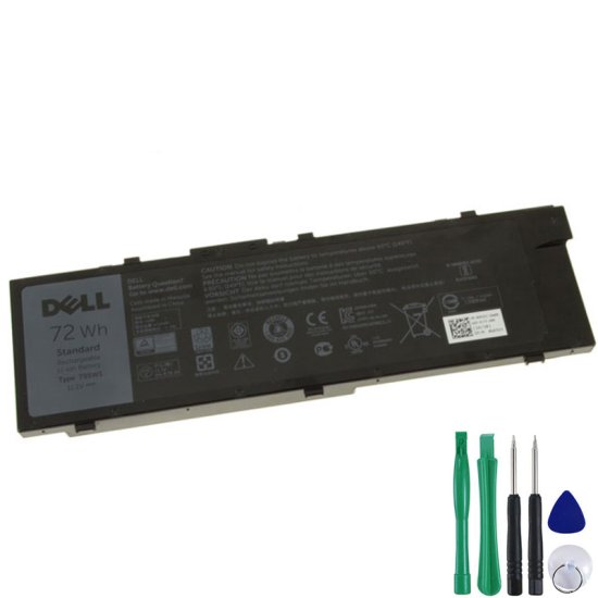 Original Dell Precision M7710 P29E P29E001 72Wh Battery