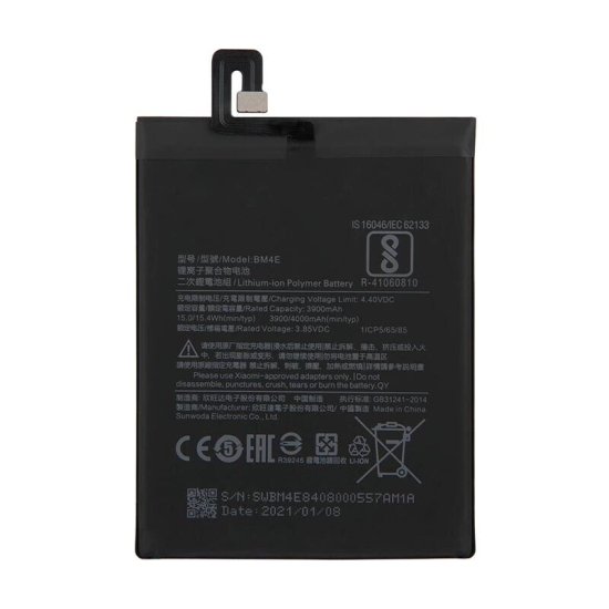 Replacement Battery for Xiaomi M2102J2SC Mi 10 Mi 10 5G Mi 10S 5G Mobile Phone